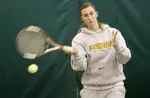 Mizzou junior Jessica Giuggioli won her match at No. 2 singles Friday evening, but it wasn't enough for the Tigers, as they tried to earn their first win over a ranked team. Mizzou is 0-3 against teams ranked in the top 60 this season.