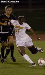 Sophomore Alysha Bonnick tallied her team-leading fourth goal of the year against the Huskers