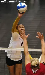 <I>Ampudia set a school-record with 35 kills at Kansas on Saturday.</i>