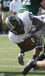 Derrick Washington rushed for 97 yards in Waco last year.