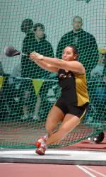 Lee threw for a season-best in the weight throw on Friday