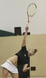 Jessica Giuggioli tied the team score with her singles victory in three sets.