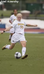 Senior Kristin Andrighetto scored the Tigers' lone goal of the game