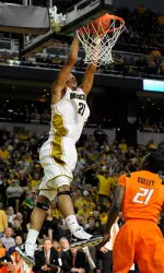 Laurence Bowers and the Tigers open practice on Oct. 15.