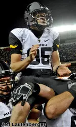 Grant Ressel was the hero of last year's win at Arrowhead.