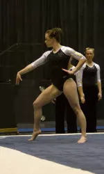 Junior Alex Gold tied her career high on floor with a 9.850.