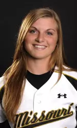 Senior Michaele Vock went 2-for-2 with an RBI during Mizzou's big sixth inning rally