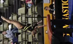 Shire finished second on floor and fifth on vault in the event finals of the NCAA National Championships