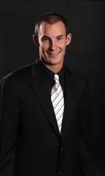 <i>Nick Adcock leads the decathlon after day one.</i>