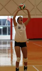 <i>Kreklow at the USA Volleyball Junior National tryouts back in May.</i>