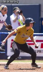 Marston lead the tournament in batting average, hits and doubles