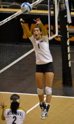 <i>Molly Kreklow had a double-double in the win.</i>