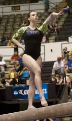 Senior Alex Gold earned third in All-Around.