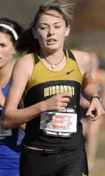 Bailey Belvis came in eighth in the individual standings to lead the Tigers to victory in the team competition.