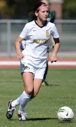 Senior Mallory Stipetich scored one of three Tiger goals in the final six minutes as Mizzou earned a 3-2 comeback win over Kansas