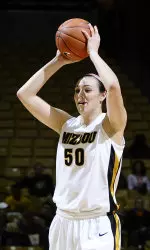 Senior Christine Flores recorded 17 points in tonight's exhibition.