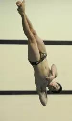 The men's team defeated MSU by a score of 183-114.