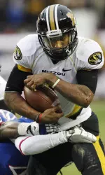 James Franklin passed for two touchdowns to help Missouri rally for the win.
