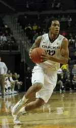 <i>Brown averaged 15.4 points per game with Oregon over the summer in a tour of Italy.</i>