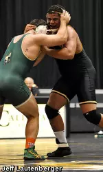 A win in the quarters will stamp Dom Bradley's All-America ticket and put him one match away from the finals