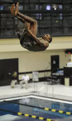 Dante Jones competed in three events at the NCAA Championships.