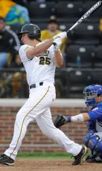 <i>Jonah Schmidt went 5-5 on Saturday, leading the Tigers' offense.</i>