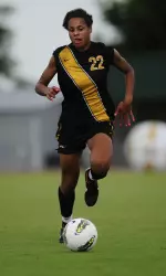 Abi Raymer netted Mizzou's first goal in the 26th minute