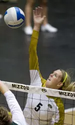 <i>Lisa Henning led Mizzou with 16 kills.</i>