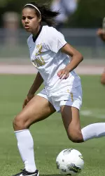 Freshman Abi Raymer notched the game-winner with three minutes remaining in regulation