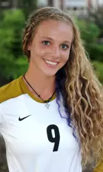 <i>Freshman Jade Hayes pulled in a career-best 12 digs.</i>