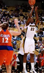 BreAnna Brock recorded her fifth-career double-double