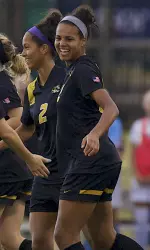 Sophomore Abi Raymer notched the game-winner against Mississippi State