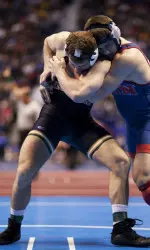 No. 5-ranked Brent Haynes improves to 8-0 on the season after winning five straight matches by decision on Saturday in St. Charles.