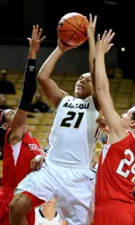 Sydney Crafton put up a career-high 26 points in tonight's game.