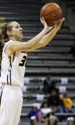 Morgan Eye made 6-of-14 three-point attempts and finished with 18 points on the game.