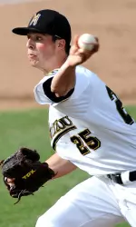 <i>Holovach was one out away from throwing his second consecutive complete game.</i>