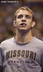 Sophomore Alan Waters won the Big 12 title at 125 pounds