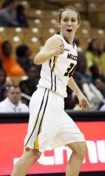Morgan Eye hit six 3-pointers and led Mizzou with 18 points.