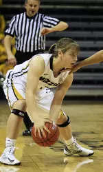 Lianna Doty recorded a career-high eight assistsin Missouri's loss to Texas A&M.