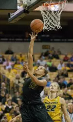 Bri Kulas put up a game-high 12 points in today's exhibition.