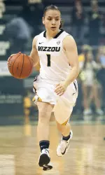 Lianna Doty dished 10 assists in Missouri's win over Belmont.