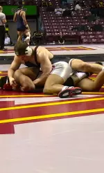 Senior Brent Haynes collected his 108th win after a 5-0 defeat over No. 12 Andrew Campollatano.