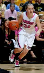 Morgan Eye now has 103 treys this season.