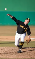 <i>Keaton Steele struck out a career-high seven batters, but took a tough-luck loss on Sunday.</i>