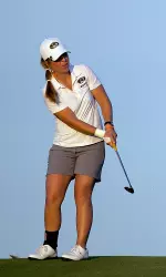 Michelle Butler moved up into 36th place after the second round.