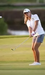 Katherine Hepler closed out the first round 11-over par.