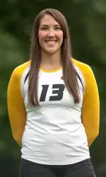 <i>Emily Wilson had 10 of her 13 kills in the final three sets.</i>