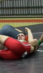 Redshirt freshmen Blake Pepper and Matthew Lemanowicz made the most of their opportunity in the lineup, pinning their way to victories