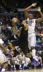 Jabari Brown scored a career-high of 28 points.