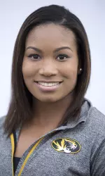 Freshman Anna Bowers' score of 9.850 led Missouri's effort on floor